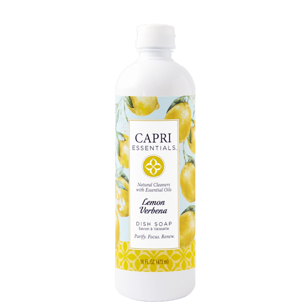 Lemon Verbena Dish Soap – Capri Essentials - Main Image